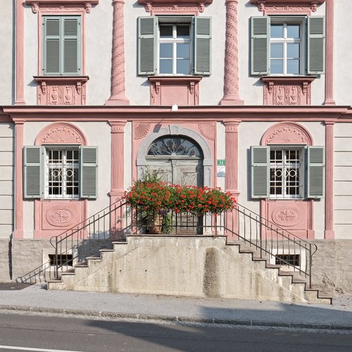 Fassade Gemeinde Wies